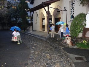 教会前タクシー乗り場